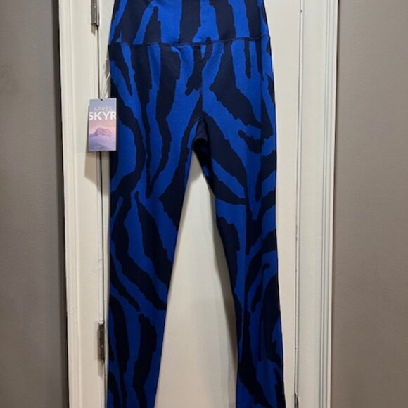 Apres Skyr Ocean Combo High-waisted Baselayer Legging, NWT, Sz L & M - Picture 2 of 5